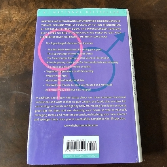 Super Charged Hormone Diet Book by Natasha Turner, Hardcover - Picture 3 of 11